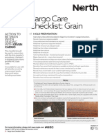 Cargo Care Checklist Grain