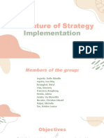 The Nature of Strategy Implementation
