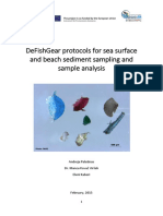 4 Protocols Sea Surface, Beach Sediments