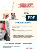 Antimigrañosos, antigotosos y antirreumáticos