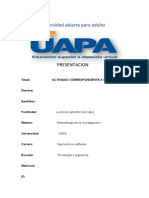 Tarea I de Metodología de La Investigación I