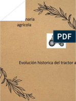 Evolucion Tractor Agricola.