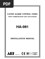 981RA Installation Manual