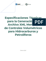 Guía Generación de Reporte Mensual de Controles Volumétricos, Formato XML