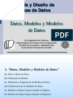 2 - Datos Modelos Modelos de Datos