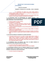 Obras civiles y servicios generales proyectos ejecución