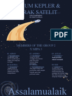 Hukum Kepler Dan Gerak Satelit Kelompok 2 Part 2