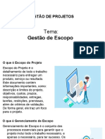 Gestão de Projetos Aula6 - GesEscopos