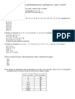 Progressão Matemática 1o Ano