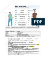 Männer - Frauen Vergleich Grafik