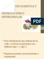 Cetoacidosis Diabetica y Sindrome Hiperglucemico Hiperosmolar