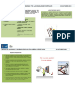 Charla 05 de Octubre Riesgo de Ascenso y Decenso Por Las Escaleras y Portalon