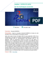 Alphorm Fiche Formation CATIA V5 Perfectionnement