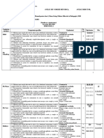 Planificare Calendaristică EDP 2021-2022