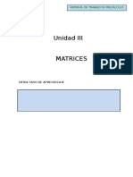 Unidad III Matrices 3 PDF Free