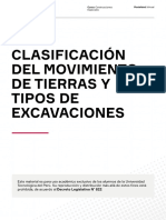 Semana 03 - Manual - Clasificación Del Movimiento de Tierras y Tipos de Excavaciones