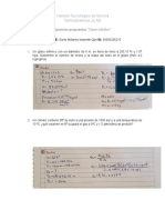 Actividad 9. Gases Ideales