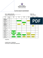 RS Dept. Form 29 Individual Teaching Load - CARLO RD