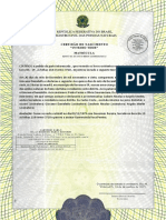 Certidão de nascimento de José Pereira