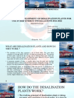 Trends in Shipboard Desalination 2016-2022