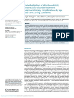 Individualization of Attention Deficithyperactivity Disorder Treatment Pharmacotherapy Considerations by Age and Co Occurring Conditions