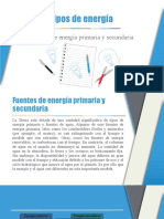 Tipos de Energía