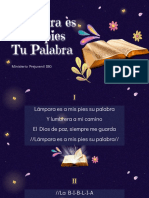 1 - Lámpara Es A Mis Pies Tu Palabra