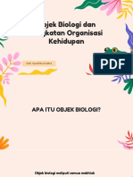 Materi Objek Biologi Dan Tingkat Organisasi Kehidupan