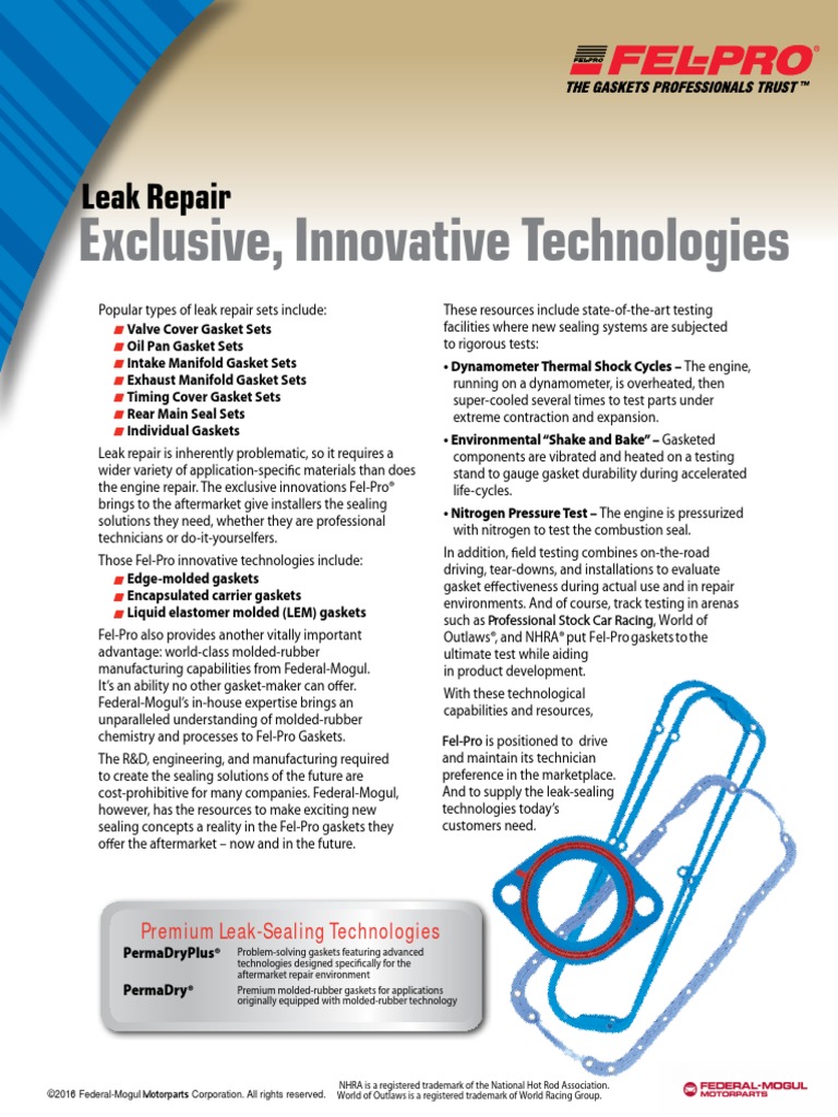 Leak Repair PDF Leak Engines