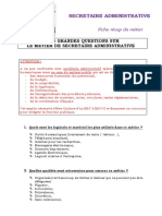 Secretaire Administrative: Les 5 Grandes Questions Sur Le Metier de Secretaire Administrative