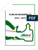 2013-2015 - Plan de Desarrollo Cartagena