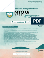 Guidebook Kategori Umum MTQ UI 2022