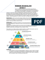 Piramide de Maslow