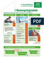 Bonusprogramm Infoblatt 1 Massnahmen Teilnahme