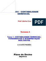 Aula 4 - CF ARA 0094 - Contabilidade Gerencial