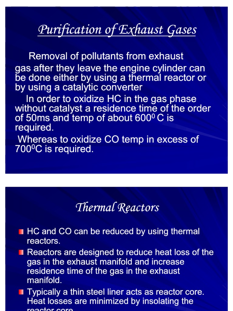 Catalytic Converters PDF Catalysis Chemical Reactor