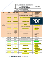 Agenda Del 12 Al 16 de Septiembre Del 2022