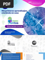 Mis Primeros Aprendizajes Creciendo en Casa - Gto