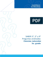 Preguntas Analizadas Ciencias Naturales Saber 598