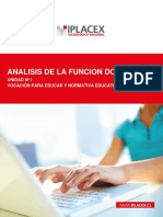 Analisis de La Funcion Docente 1