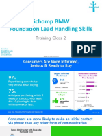 Schomp BMW Foundational Lead Handling Skills 2.2.2021