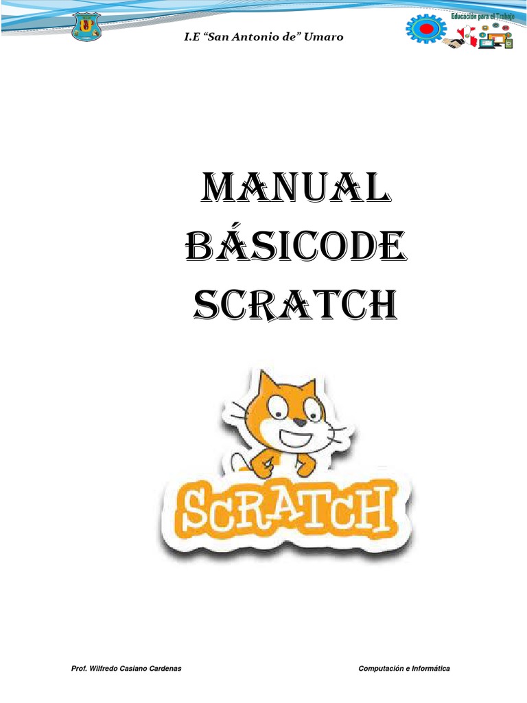Manual Básico de Scratch para Secundaria | PDF | Scratch (lenguaje de ...