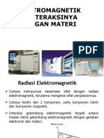 Elektromagnetik Interaksinya Dengan Materi