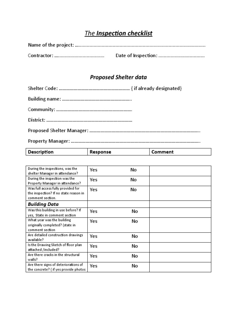 Project Management Checklist | PDF | Roof | Lumber