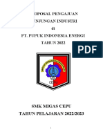Proposal Pengajuan Ki - Pt. Pupuk Indonesia Energi