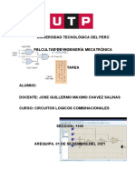 Tarea Circuitos Combinacionales Logicos