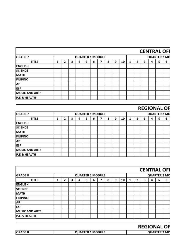 Central and Regional SLM 2022-2023 | PDF | Educational Years ...