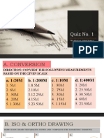 Quiz No1 DRAFTING 9