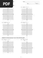 03 - Graphing Logarithms