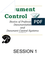 Document Control Presentation